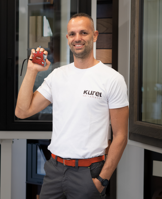 Umberto Mucciarone, amministratore e geometra Kurel Serramenti