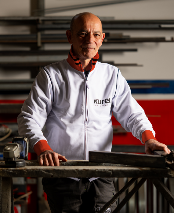 Vittorio Mucciarone, posatore Kurel Serramenti